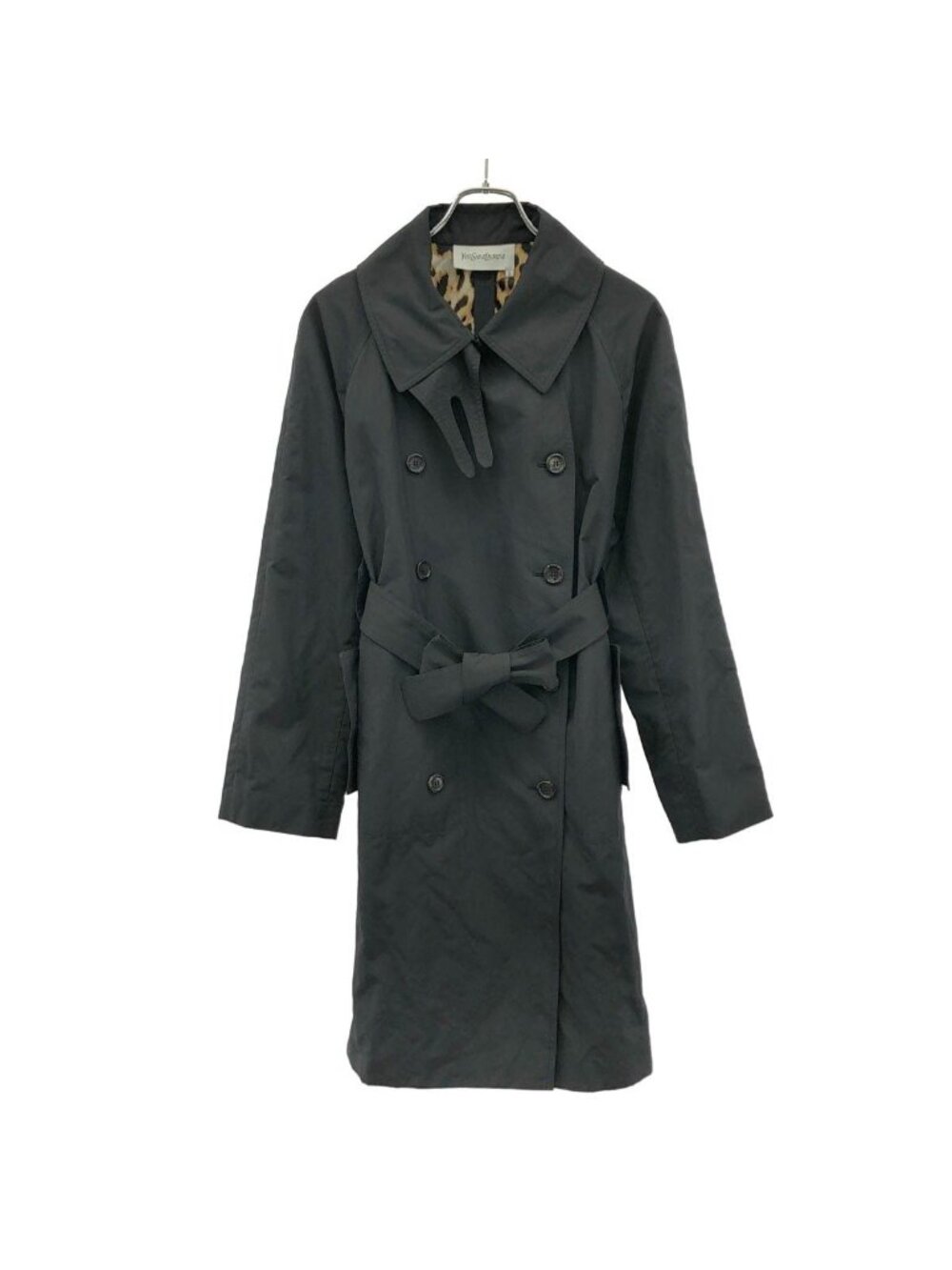Saint Laurent Trench Coat Black
